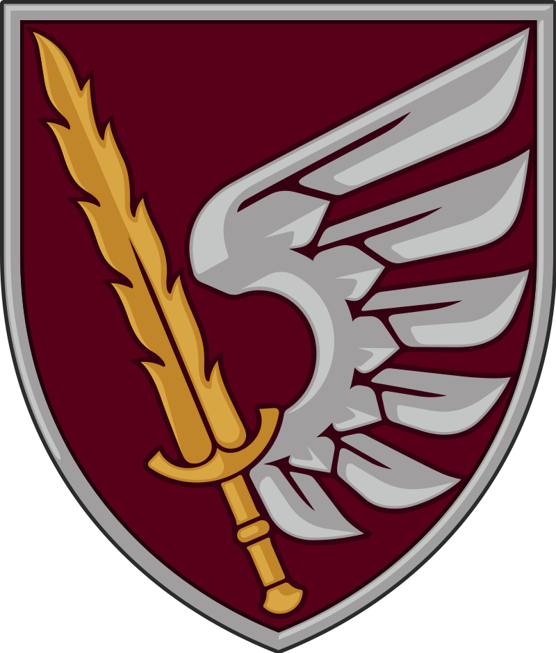 PATCH - 79th Air Assault Brigade Ukraine (med velcro bagside)